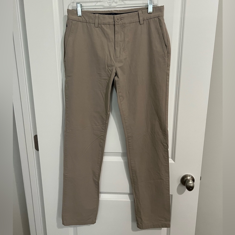 Vineyard Vines On The Go Performance Pants Khaki 30 X 32